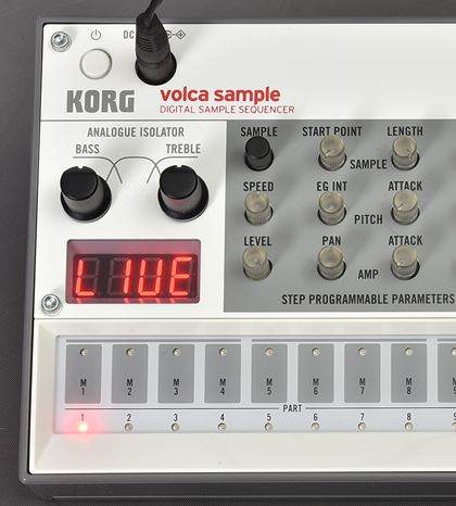 Korg-Volca Sample 2, boxed w/decksaver